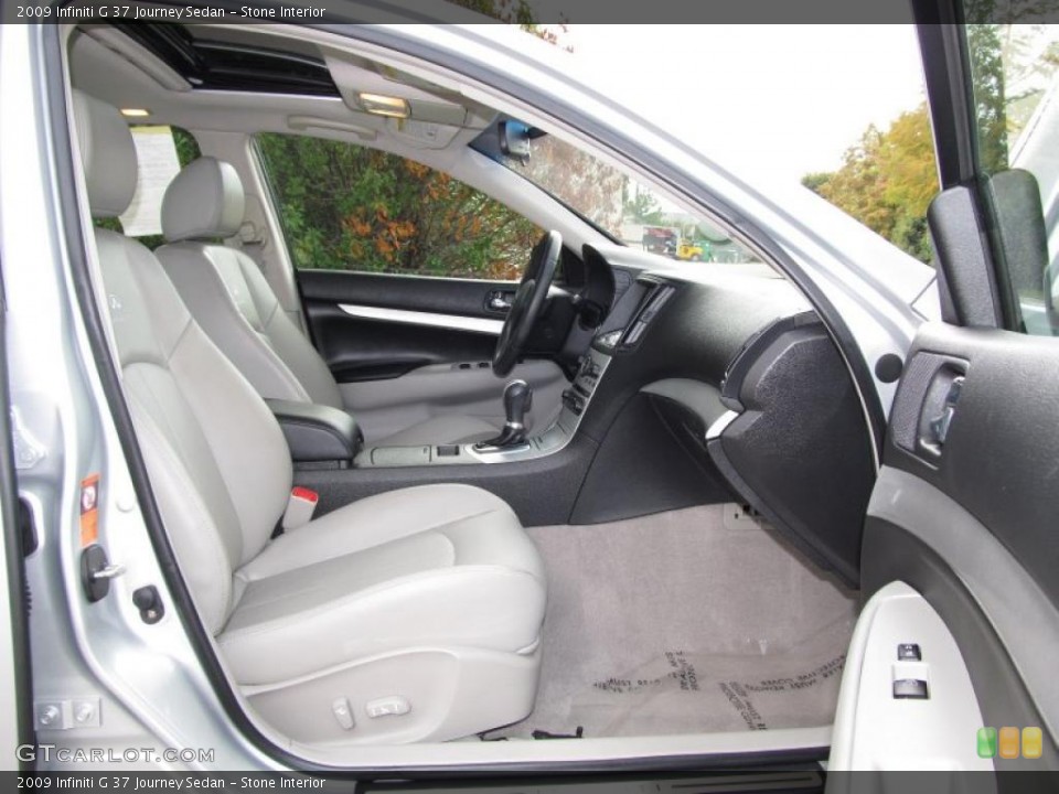 Stone Interior Photo for the 2009 Infiniti G 37 Journey Sedan #38655646