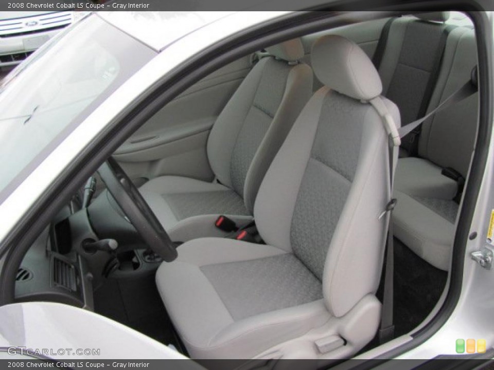 Gray Interior Photo for the 2008 Chevrolet Cobalt LS Coupe #38655890