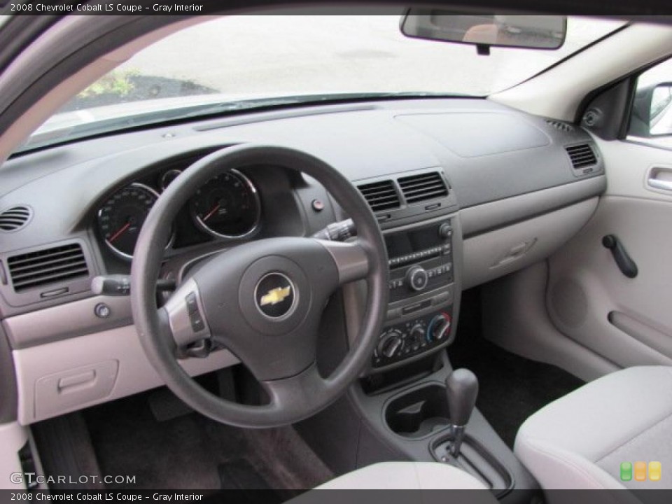 Gray Interior Prime Interior for the 2008 Chevrolet Cobalt LS Coupe #38655914