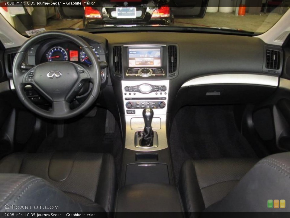 Graphite Interior Dashboard for the 2008 Infiniti G 35 Journey Sedan #38656058
