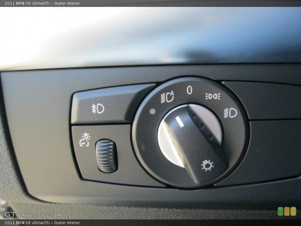 Oyster Interior Controls for the 2011 BMW X6 xDrive35i #38656250