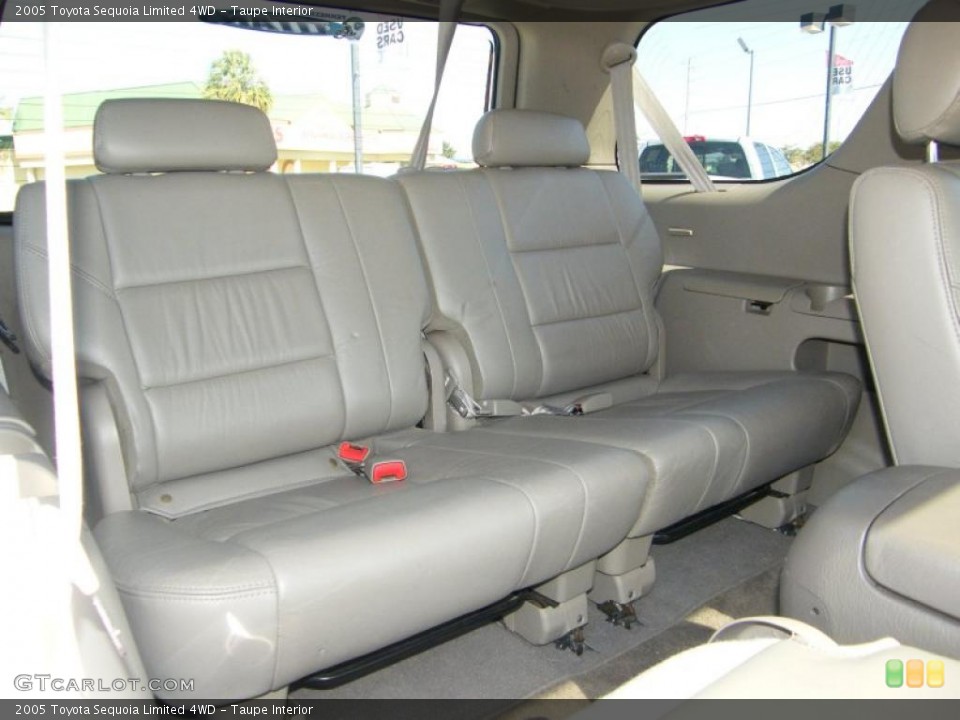 Taupe Interior Photo for the 2005 Toyota Sequoia Limited 4WD #38656686