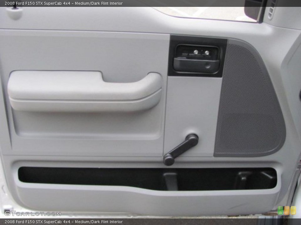 Medium/Dark Flint Interior Door Panel for the 2008 Ford F150 STX SuperCab 4x4 #38657562