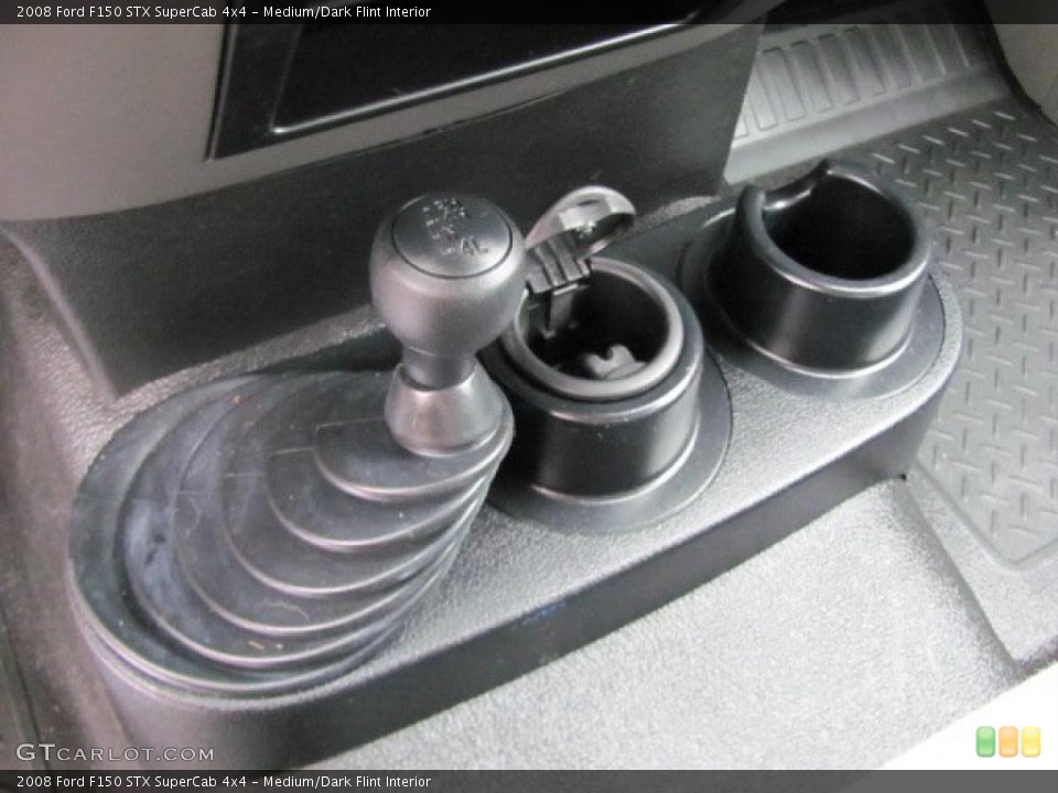 Medium/Dark Flint Interior Controls for the 2008 Ford F150 STX SuperCab 4x4 #38657574
