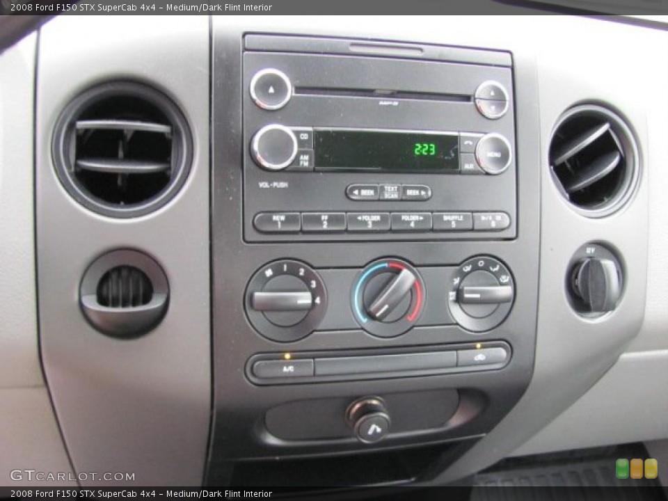Medium/Dark Flint Interior Controls for the 2008 Ford F150 STX SuperCab 4x4 #38657590