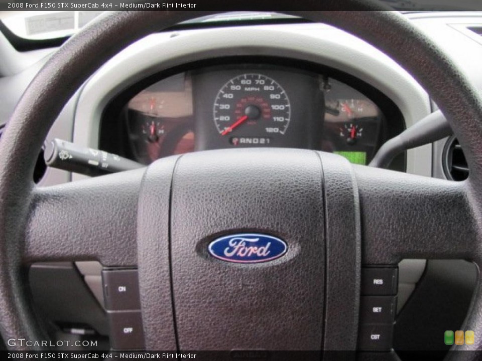 Medium/Dark Flint Interior Controls for the 2008 Ford F150 STX SuperCab 4x4 #38657622