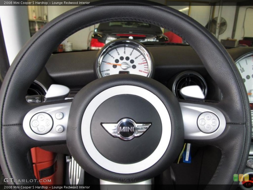 Lounge Redwood Interior Steering Wheel for the 2008 Mini Cooper S Hardtop #38657774