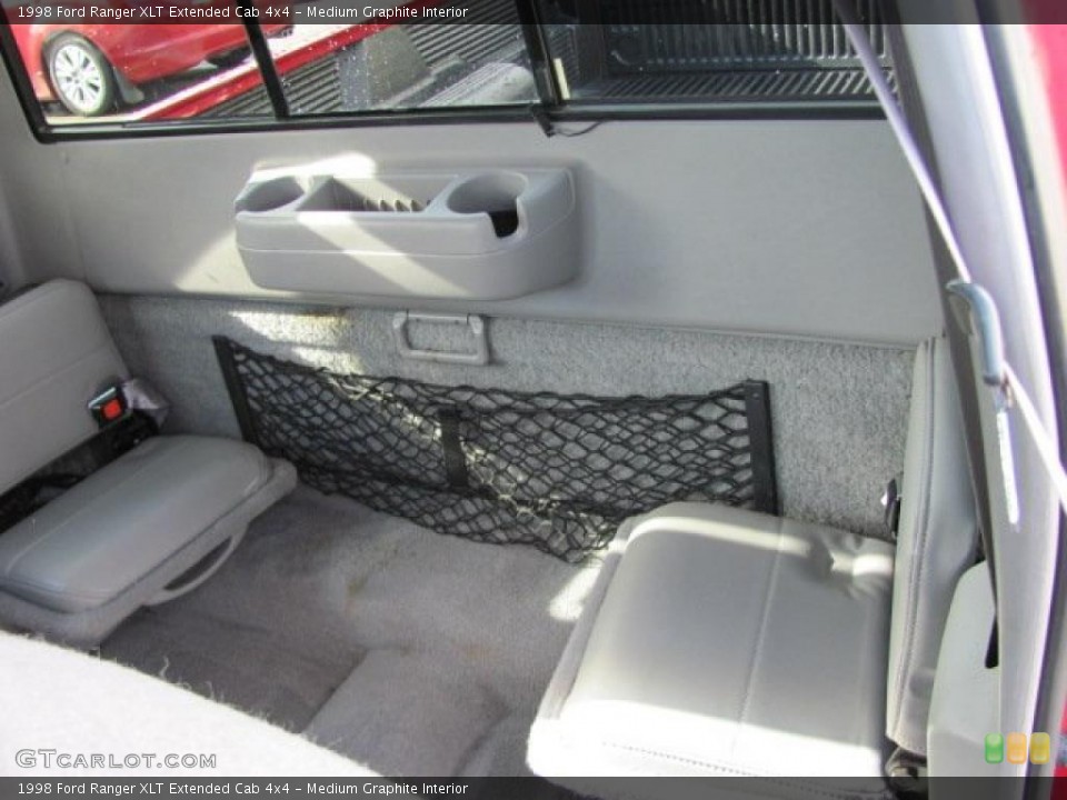Medium Graphite Interior Photo for the 1998 Ford Ranger XLT Extended Cab 4x4 #38658294