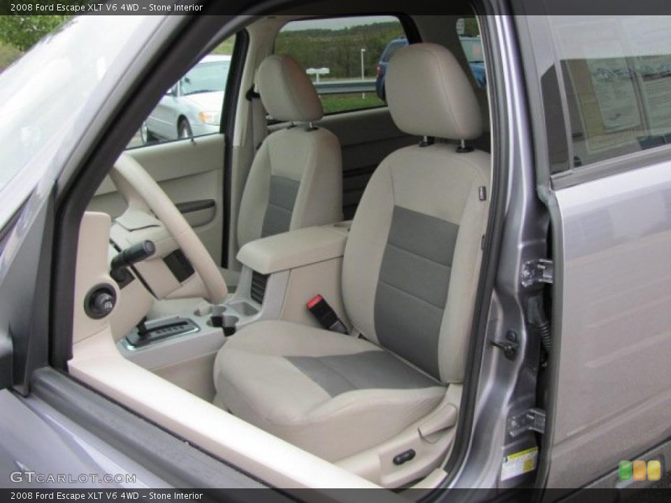 Stone Interior Photo for the 2008 Ford Escape XLT V6 4WD #38658686