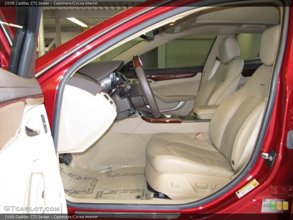 Cashmere/Cocoa Interior Photo for the 2008 Cadillac CTS Sedan #38658858