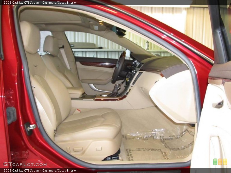 Cashmere/Cocoa Interior Photo for the 2008 Cadillac CTS Sedan #38658874