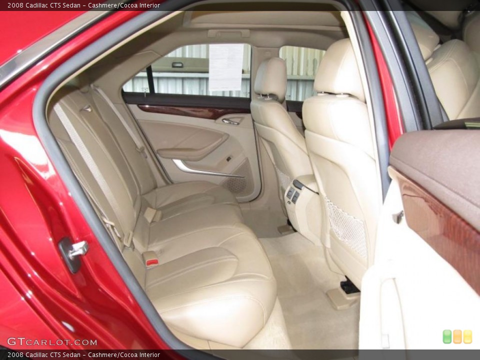 Cashmere/Cocoa Interior Photo for the 2008 Cadillac CTS Sedan #38658882