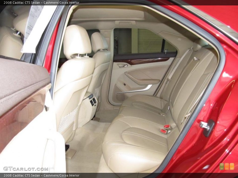 Cashmere/Cocoa Interior Photo for the 2008 Cadillac CTS Sedan #38658898