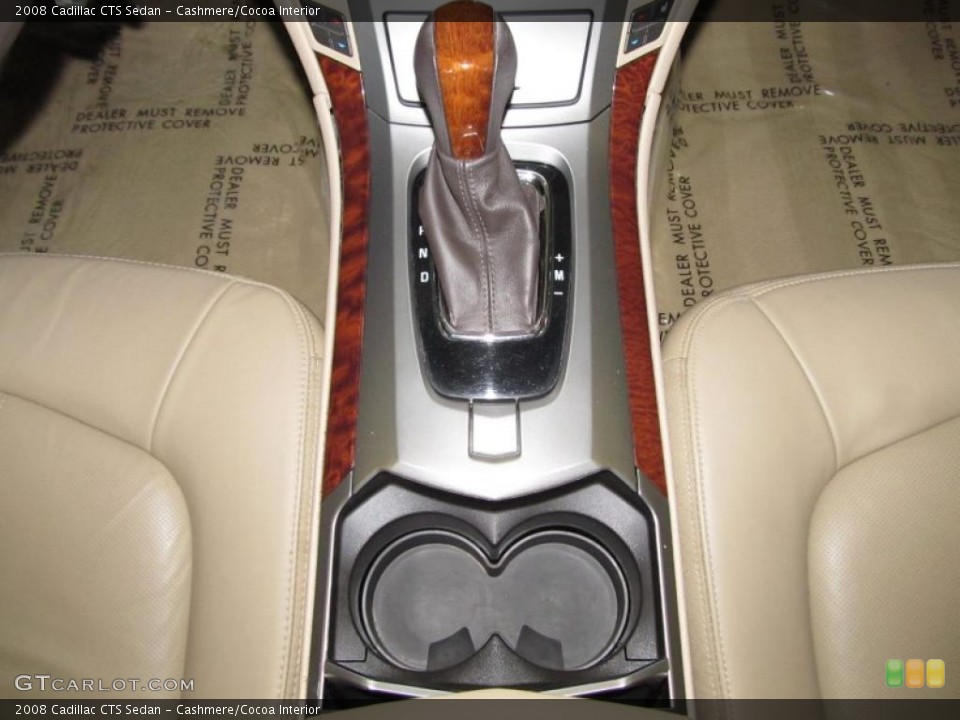 Cashmere/Cocoa Interior Transmission for the 2008 Cadillac CTS Sedan #38658978