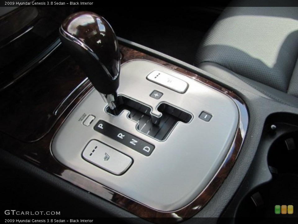 Black Interior Transmission for the 2009 Hyundai Genesis 3.8 Sedan #38660342