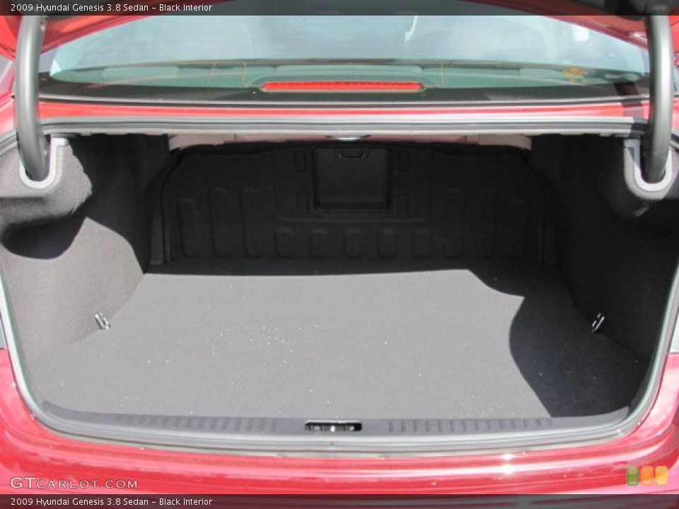Black Interior Trunk for the 2009 Hyundai Genesis 3.8 Sedan #38660398