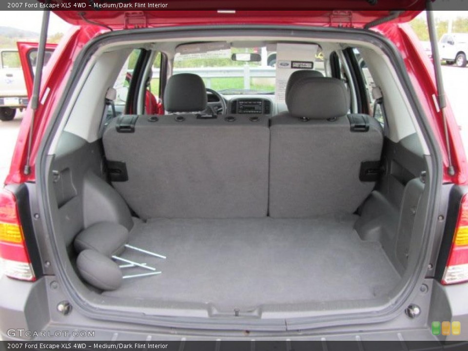 Medium/Dark Flint Interior Trunk for the 2007 Ford Escape XLS 4WD #38660762