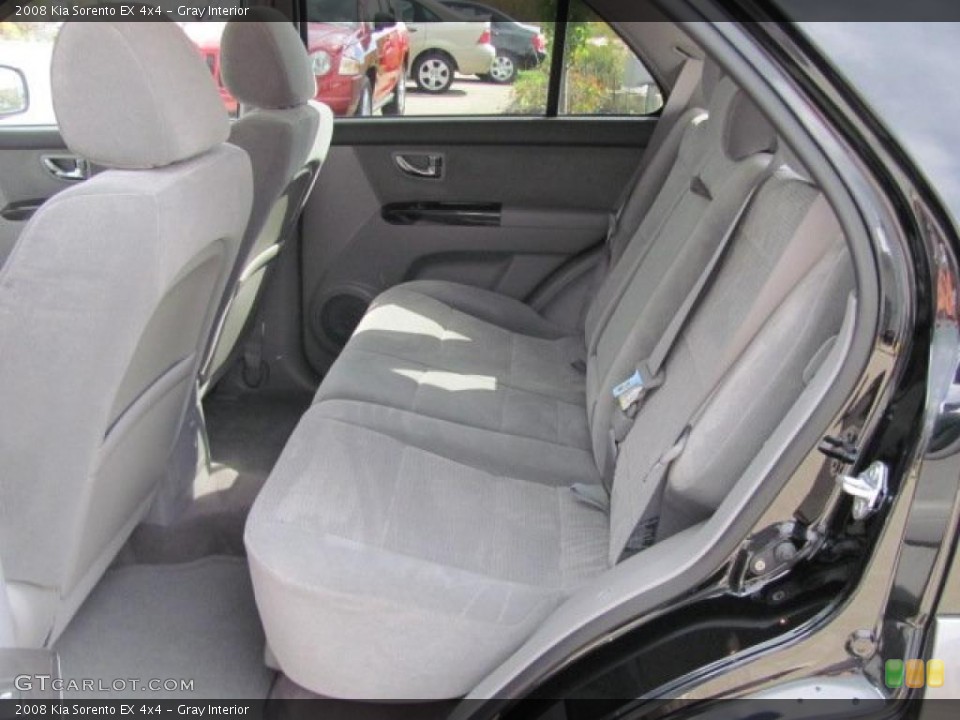 Gray Interior Photo for the 2008 Kia Sorento EX 4x4 #38661470