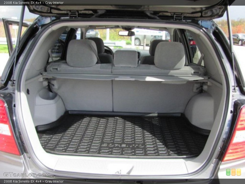 Gray Interior Trunk for the 2008 Kia Sorento EX 4x4 #38661486
