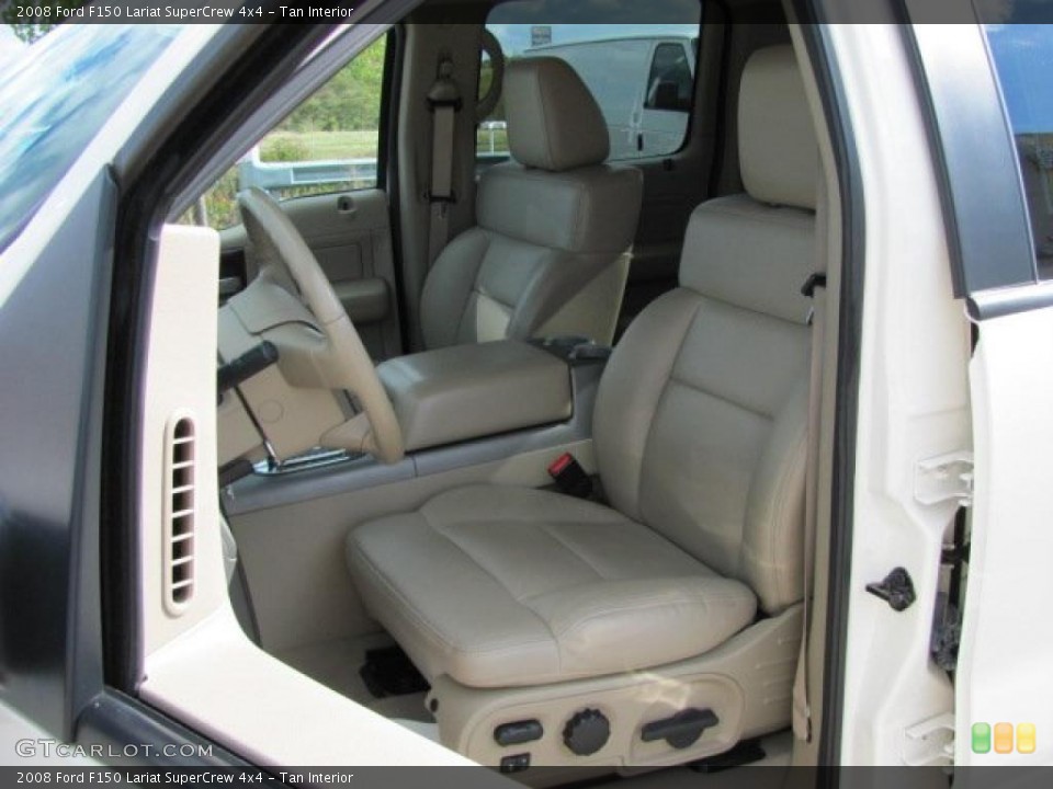 Tan Interior Photo for the 2008 Ford F150 Lariat SuperCrew 4x4 #38661786