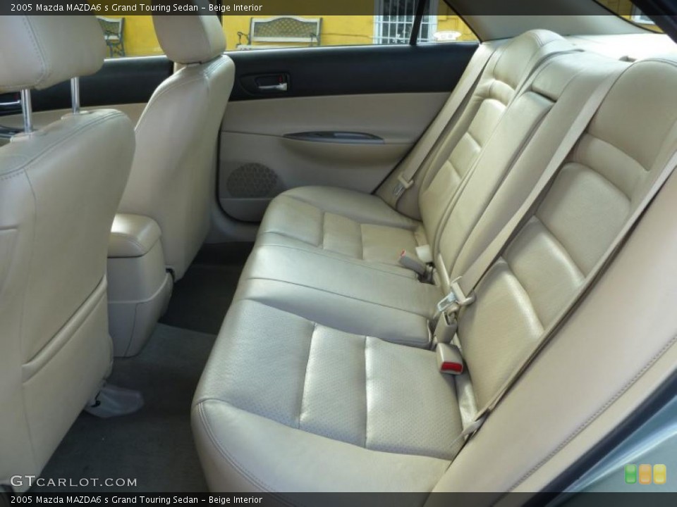 Beige Interior Photo for the 2005 Mazda MAZDA6 s Grand Touring Sedan #38661810