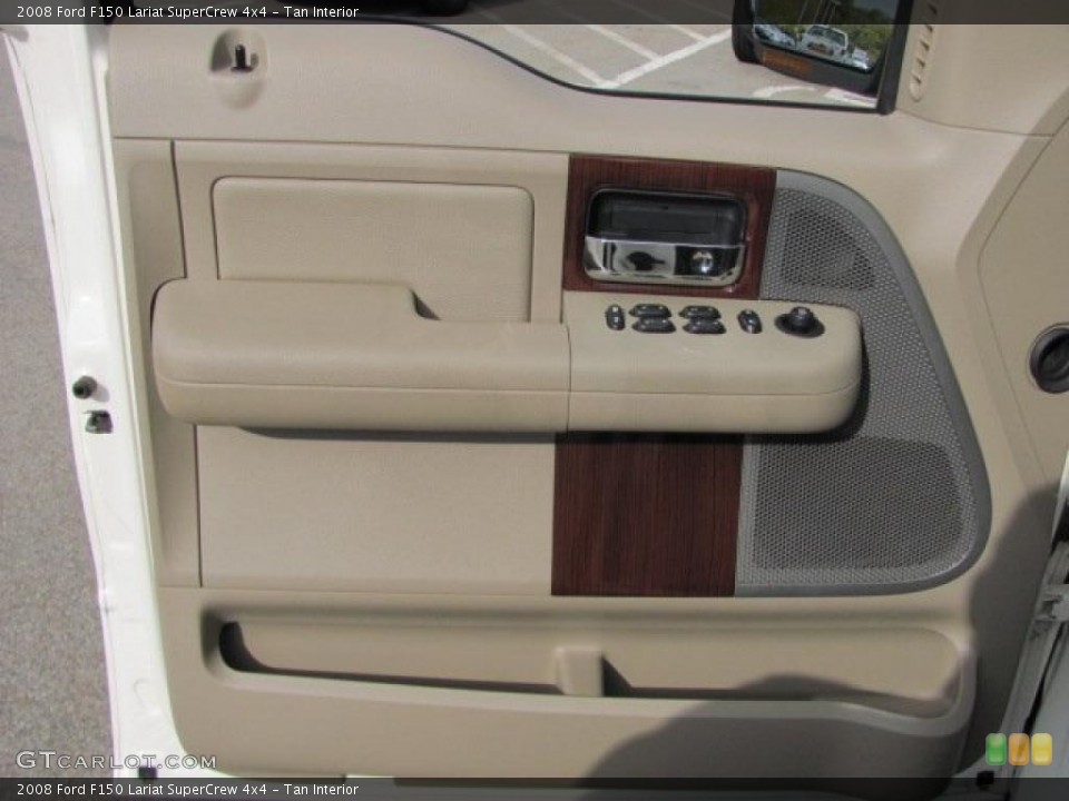 Tan Interior Door Panel for the 2008 Ford F150 Lariat SuperCrew 4x4 #38661818