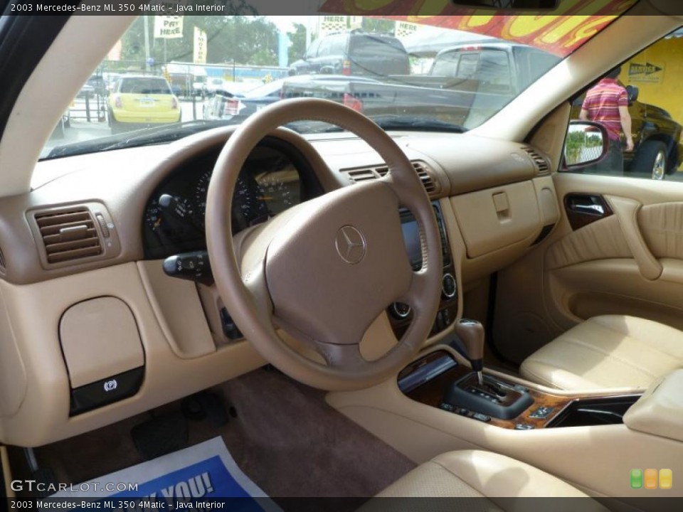 Java Interior Prime Interior for the 2003 Mercedes-Benz ML 350 4Matic #38661974