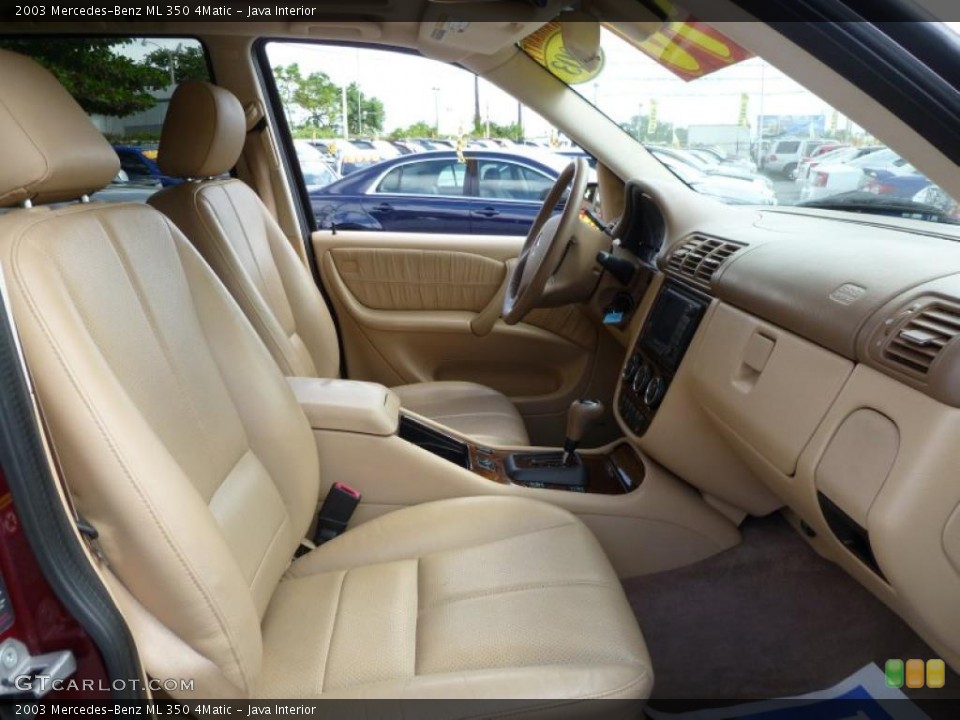 Java Interior Photo for the 2003 Mercedes-Benz ML 350 4Matic #38662046