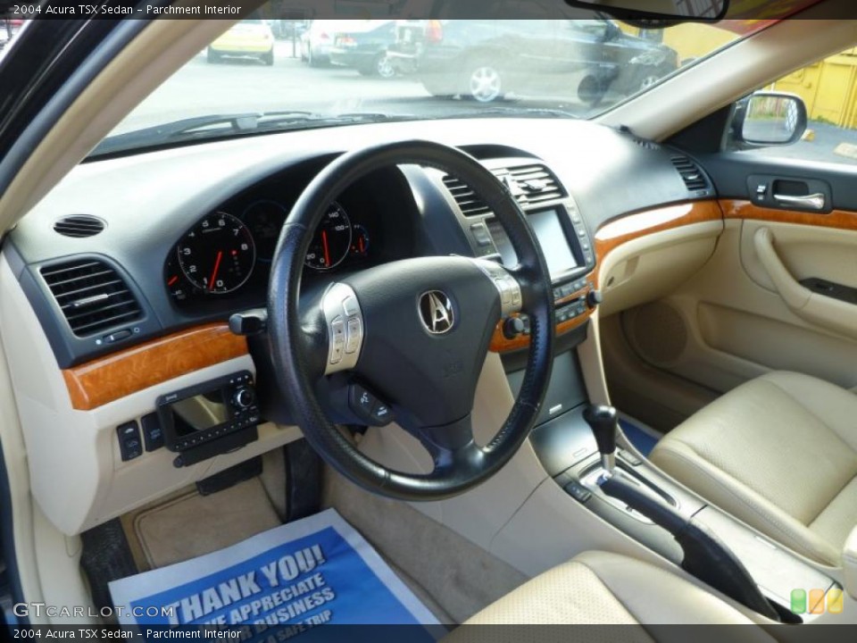 Parchment Interior Prime Interior for the 2004 Acura TSX Sedan #38662394