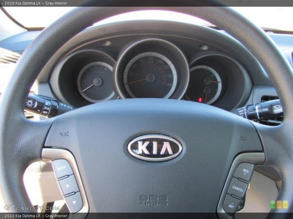 Gray Interior Steering Wheel for the 2010 Kia Optima LX #38664162