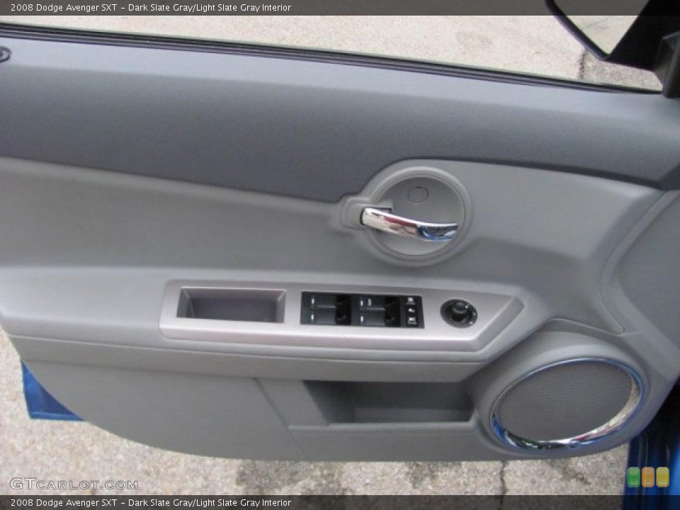 Dark Slate Gray/Light Slate Gray Interior Door Panel for the 2008 Dodge Avenger SXT #38664906