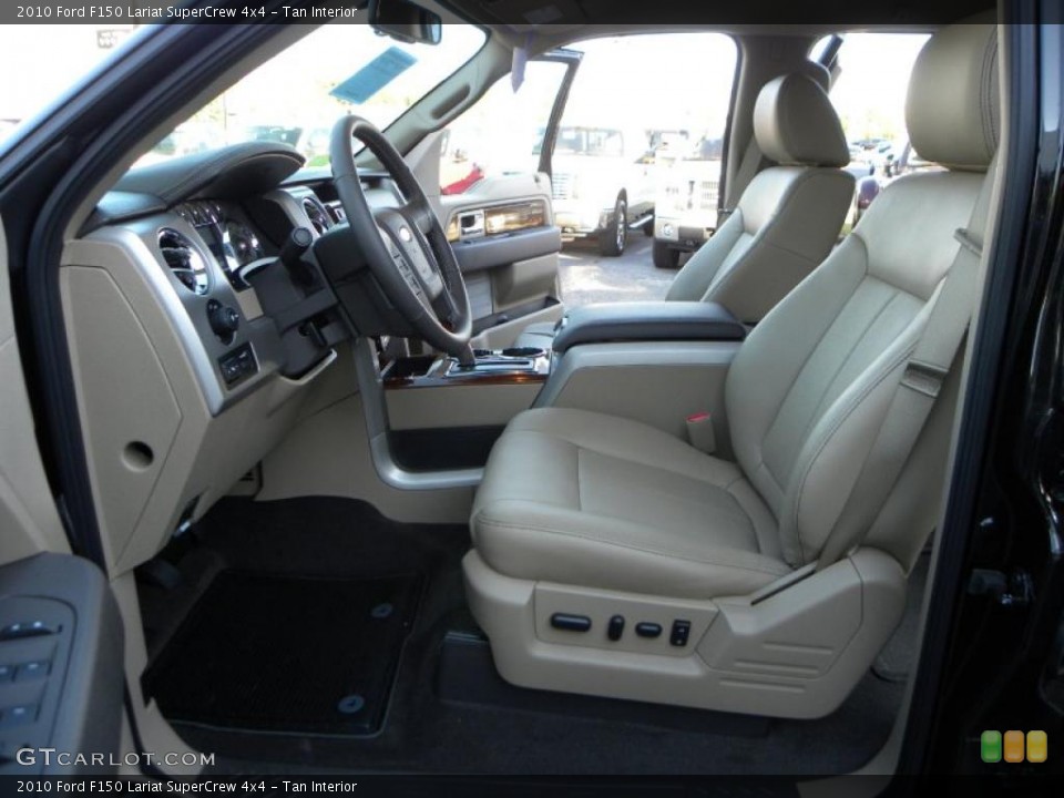 Tan Interior Photo for the 2010 Ford F150 Lariat SuperCrew 4x4 #38665046