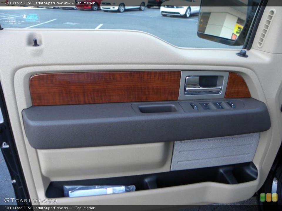 Tan Interior Door Panel for the 2010 Ford F150 Lariat SuperCrew 4x4 #38665154