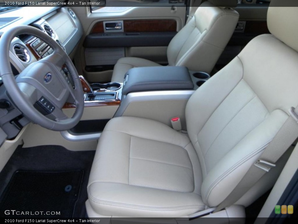 Tan 2010 Ford F150 Interiors