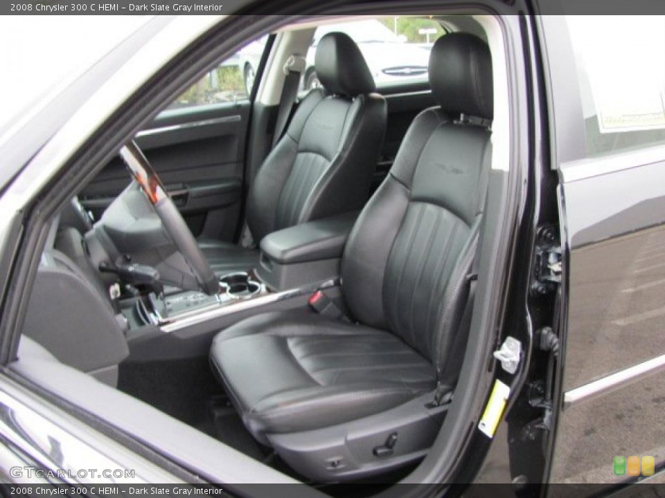 Dark Slate Gray Interior Photo for the 2008 Chrysler 300 C HEMI #38665282