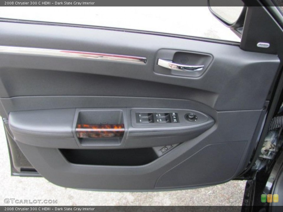 Dark Slate Gray Interior Door Panel for the 2008 Chrysler 300 C HEMI #38665298