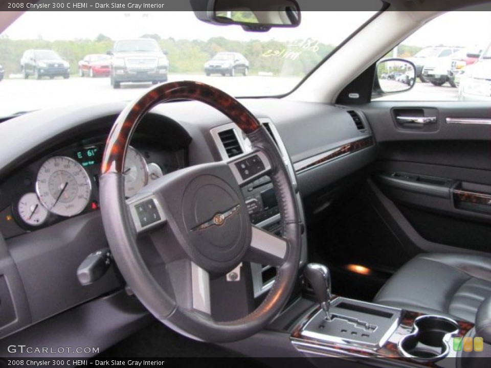 Dark Slate Gray Interior Prime Interior for the 2008 Chrysler 300 C HEMI #38665314