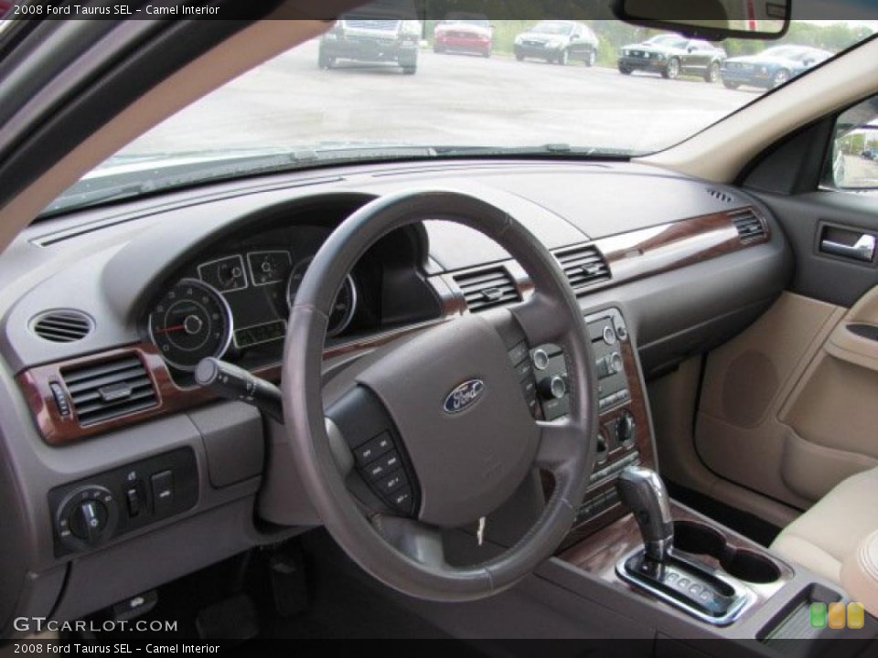 Camel Interior Prime Interior for the 2008 Ford Taurus SEL #38666066