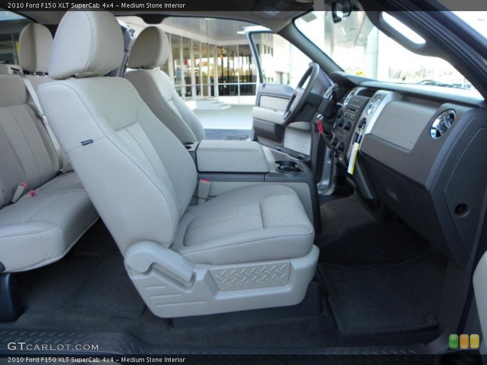 Medium Stone Interior Photo for the 2010 Ford F150 XLT SuperCab 4x4 #38666094