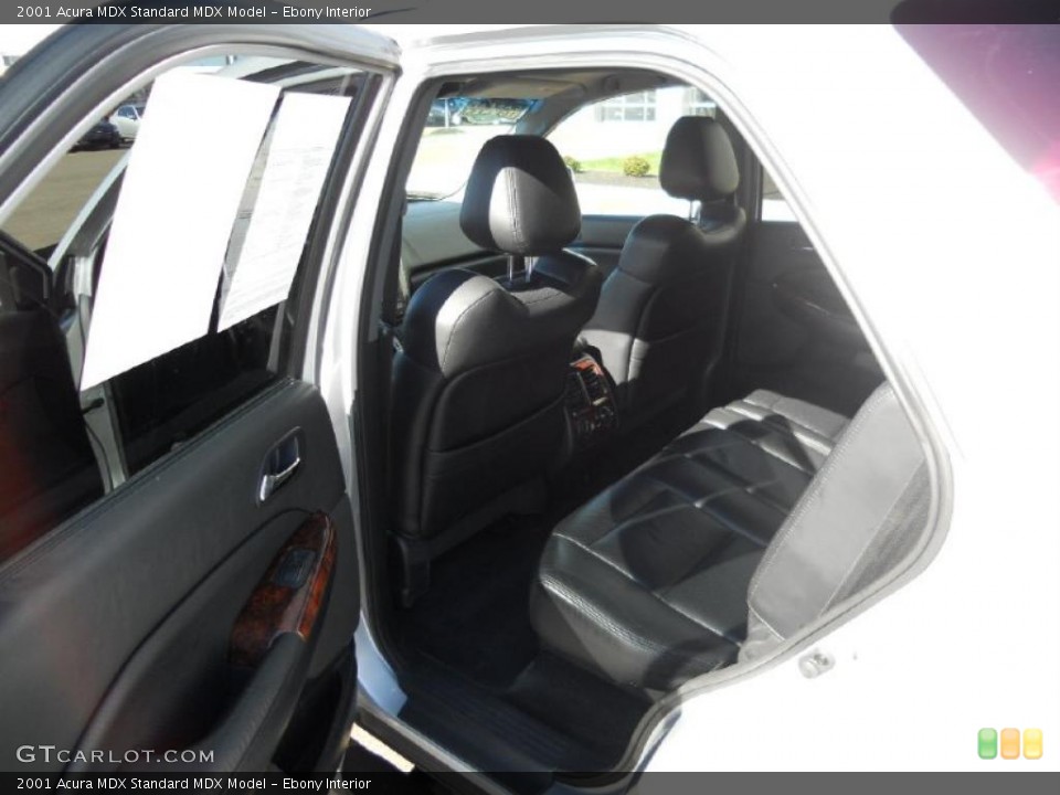 Ebony Interior Photo for the 2001 Acura MDX  #38666526