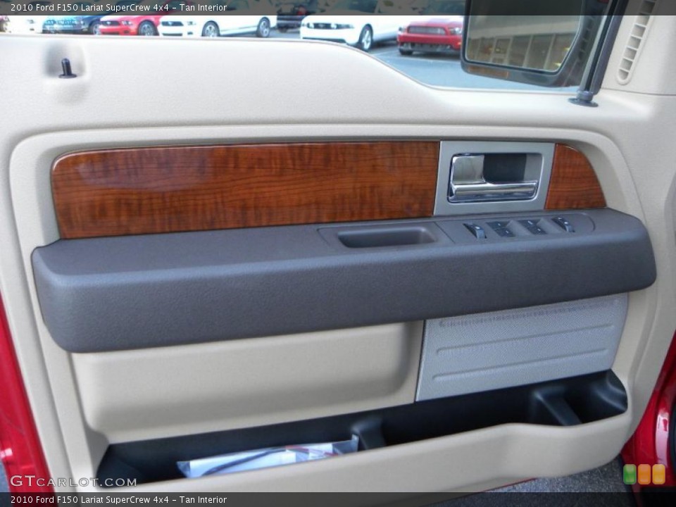 Tan Interior Door Panel for the 2010 Ford F150 Lariat SuperCrew 4x4 #38666650