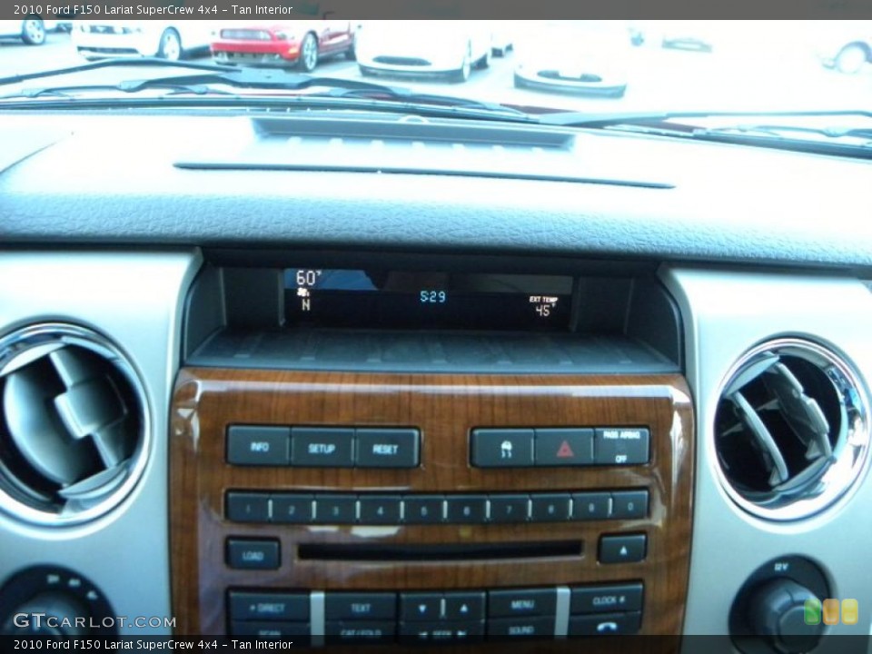 Tan Interior Controls for the 2010 Ford F150 Lariat SuperCrew 4x4 #38666698