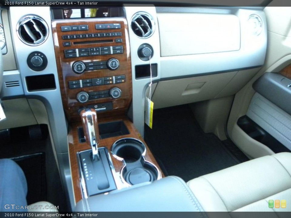 Tan Interior Controls for the 2010 Ford F150 Lariat SuperCrew 4x4 #38666750