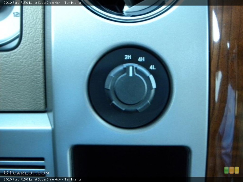 Tan Interior Controls for the 2010 Ford F150 Lariat SuperCrew 4x4 #38666794