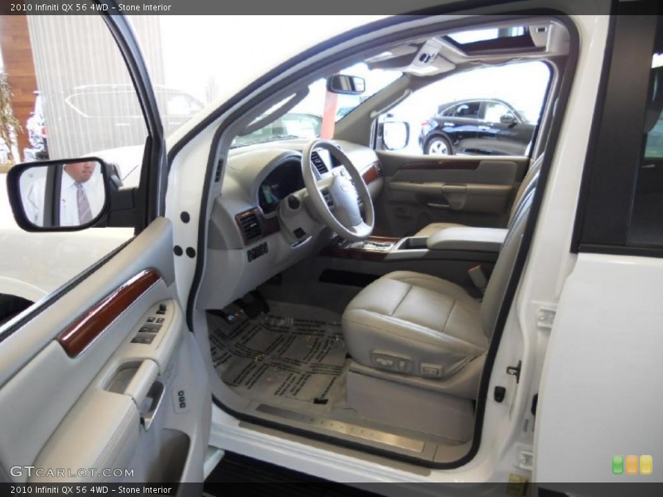 Stone Interior Photo for the 2010 Infiniti QX 56 4WD #38666922