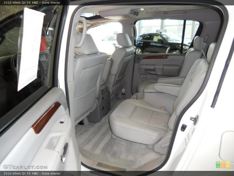 Stone Interior Photo for the 2010 Infiniti QX 56 4WD #38666938