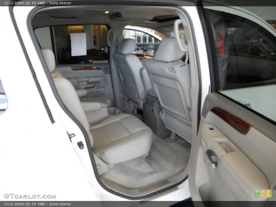 Stone Interior Photo for the 2010 Infiniti QX 56 4WD #38666970