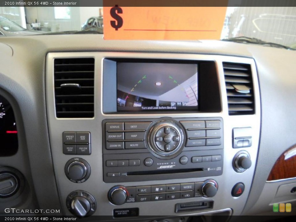 Stone Interior Controls for the 2010 Infiniti QX 56 4WD #38667038