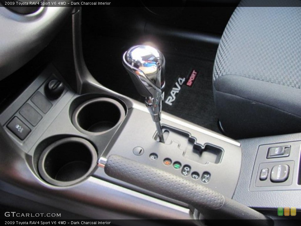 Dark Charcoal Interior Transmission for the 2009 Toyota RAV4 Sport V6 4WD #38667306
