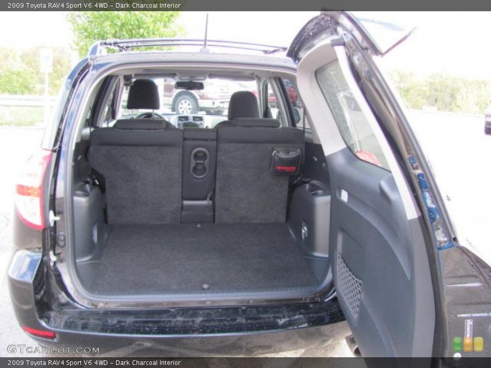 Dark Charcoal Interior Trunk for the 2009 Toyota RAV4 Sport V6 4WD #38667398